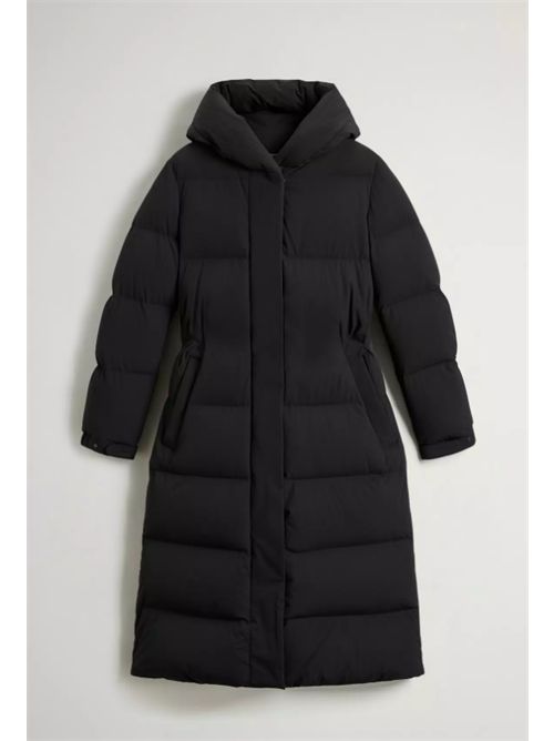 CLOUD MADISON  LONG COAT WOOLRICH | CFWWOU2037FRUT3107100 BLACK